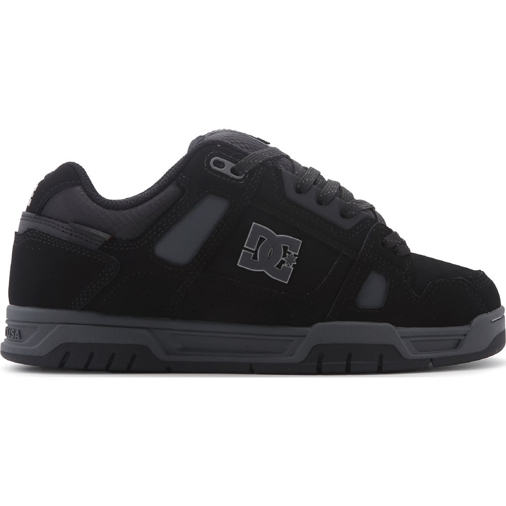 Stag Black Leather Dc Shoes DC Shoes Men's Stag Skate Shoe Famous