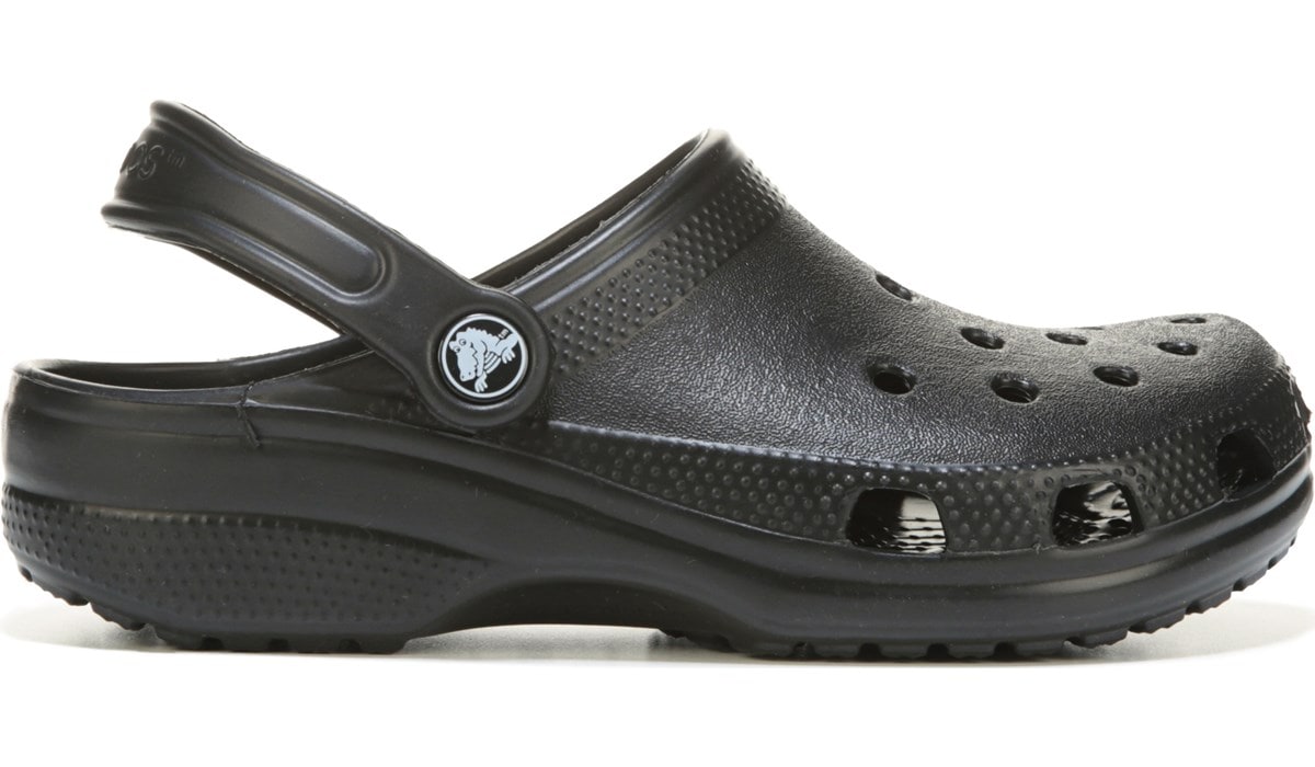 black classic crocs