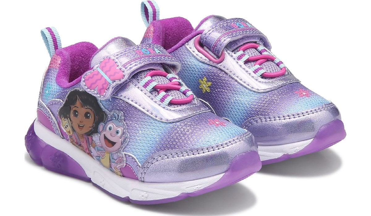 Dora Kids' Dora the Explorer Light Up Sneaker Toddler/Little Kid
