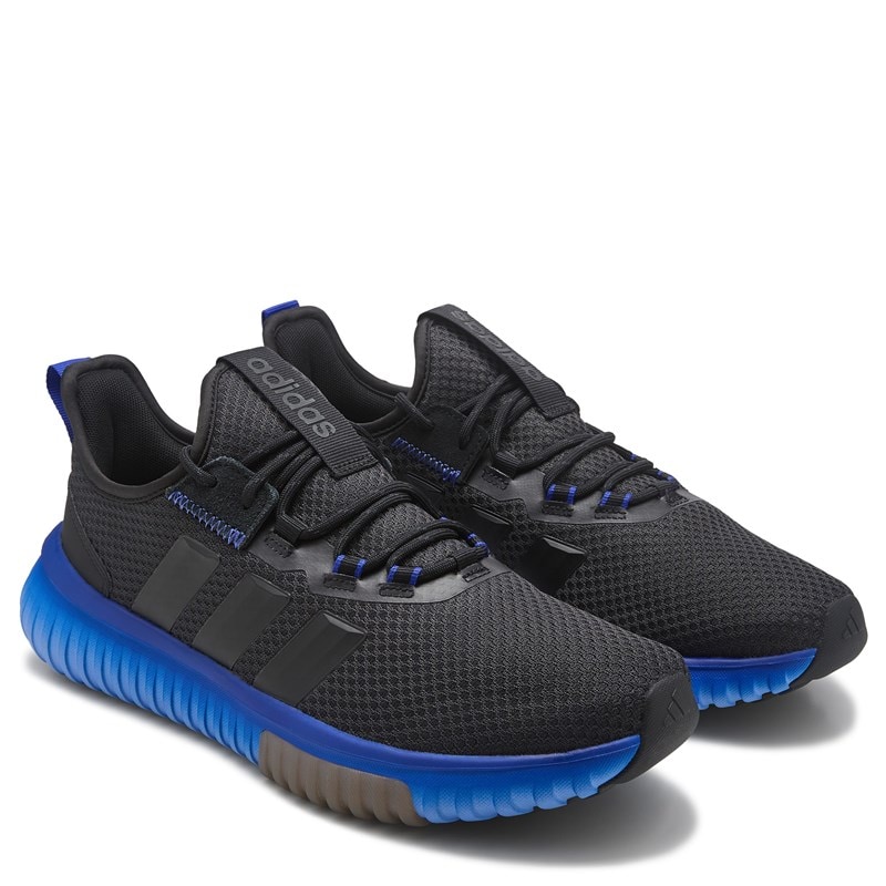 Adidas Men's Kaptir 4.0 Sneakers (Black/Blue) - Size 8.0 M