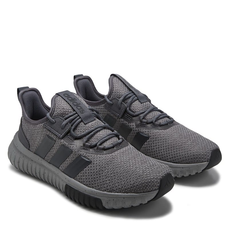 Adidas Men's Kaptir 4.0 Sneakers (Grey) - Size 8.0 M