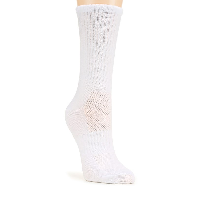 Steve Madden Women's 6 Pack Crew Socks (Pink/White/Grey/Black) - Size 0.0 OT