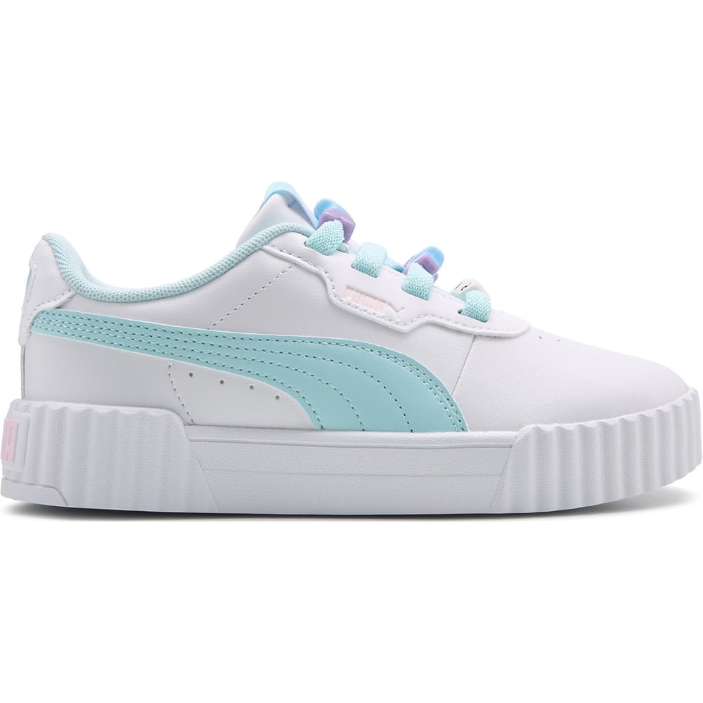 ☆Carina☆ PUMA Kids' Carina 3.0 Low Top Sneaker Little Kid | Famous Footwear