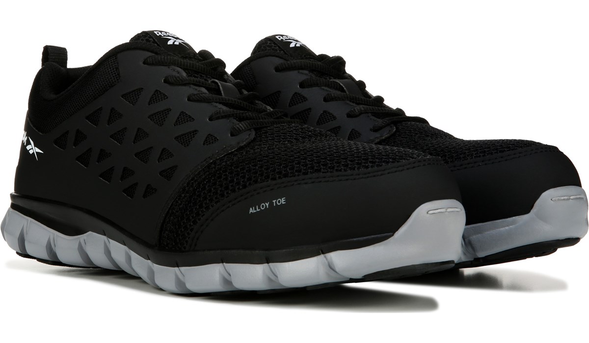 Reebok Work Men's Sublite Cushion Alloy Toe Work Shoe | Famous Footwear Reebok Work Men's Sublite Cushion Alloy Toe Work Shoe | Famous Footwear