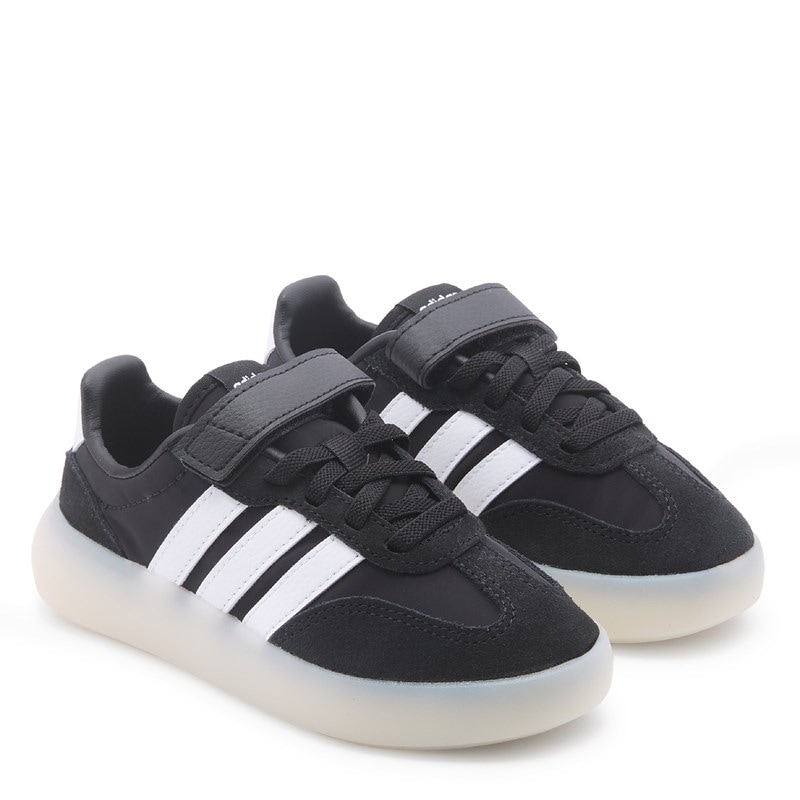 Adidas Kids' Barreda Decode Sneaker Little Kid Shoes (Black/White) - Size 12.0 M