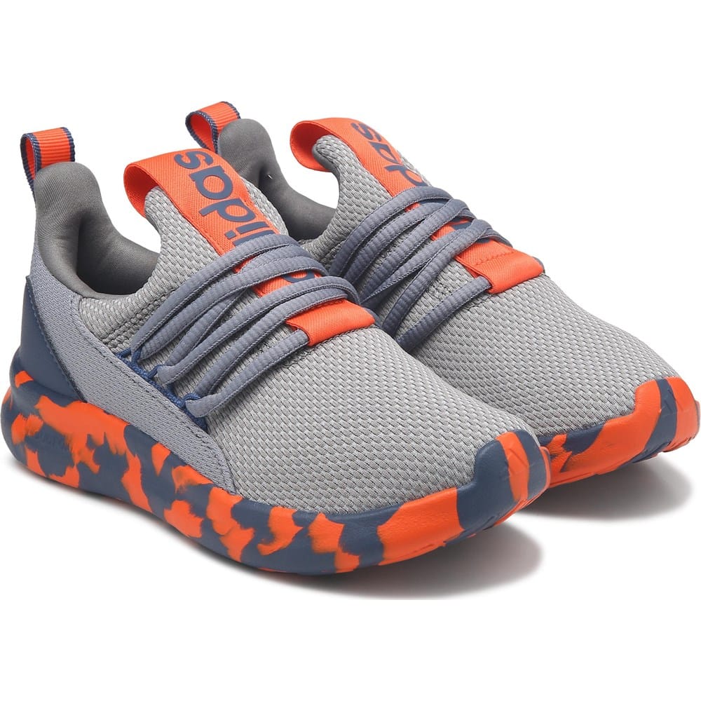 Adidas Kids Gray and Orange Sneakers Adidas Kids Rapidasport main image 2