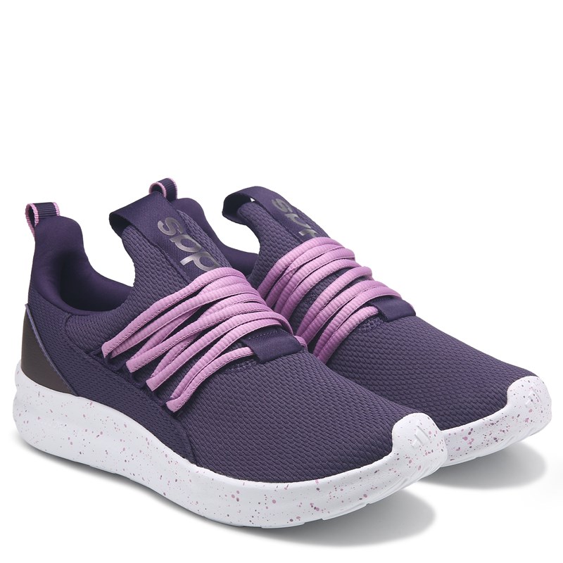 Adidas Kids' Lite Racer Adapt 7.0 Slip On Shoe Little/Big Kid Shoes (Purple) - Size 4.0 M