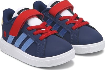 Kids' Grand Court 2000s Sneaker Toddler - Navy/Red Snow White
