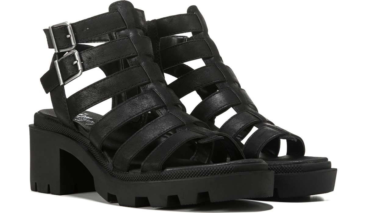 Jellypop black sandals Clearance