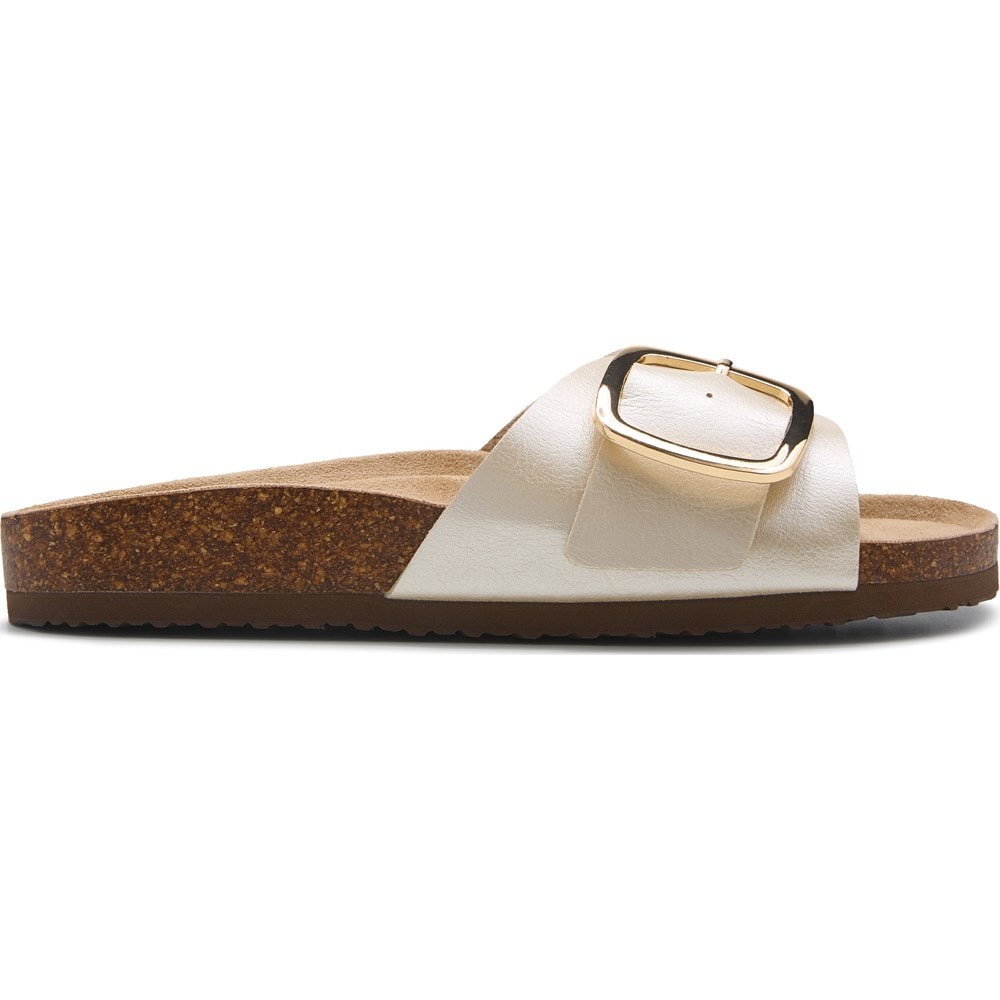 White Birkenstocks Madden Girl Sandals Birkenstock Madden Girl - Main Image