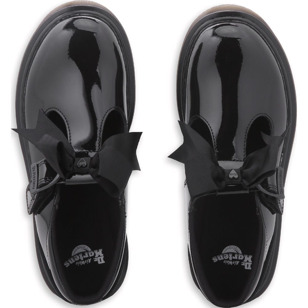 Dr. Martens Polley II Mary Jane – Stylische Flats Für Kleine Mädchen (Little Big Kid)