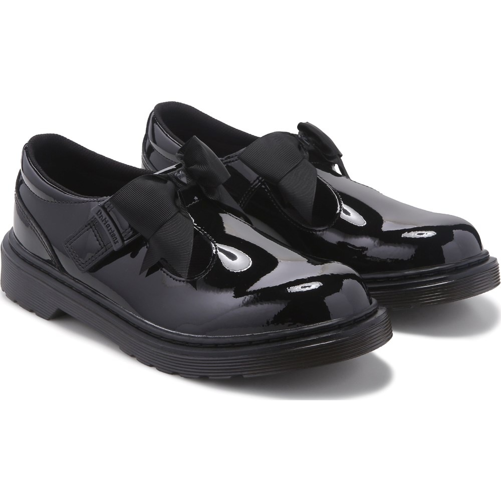 Dr. Martens M-POLLEY ローファー 8UK Polley白色縫線Bex光面Mary Jane皮鞋| 香港網上商店