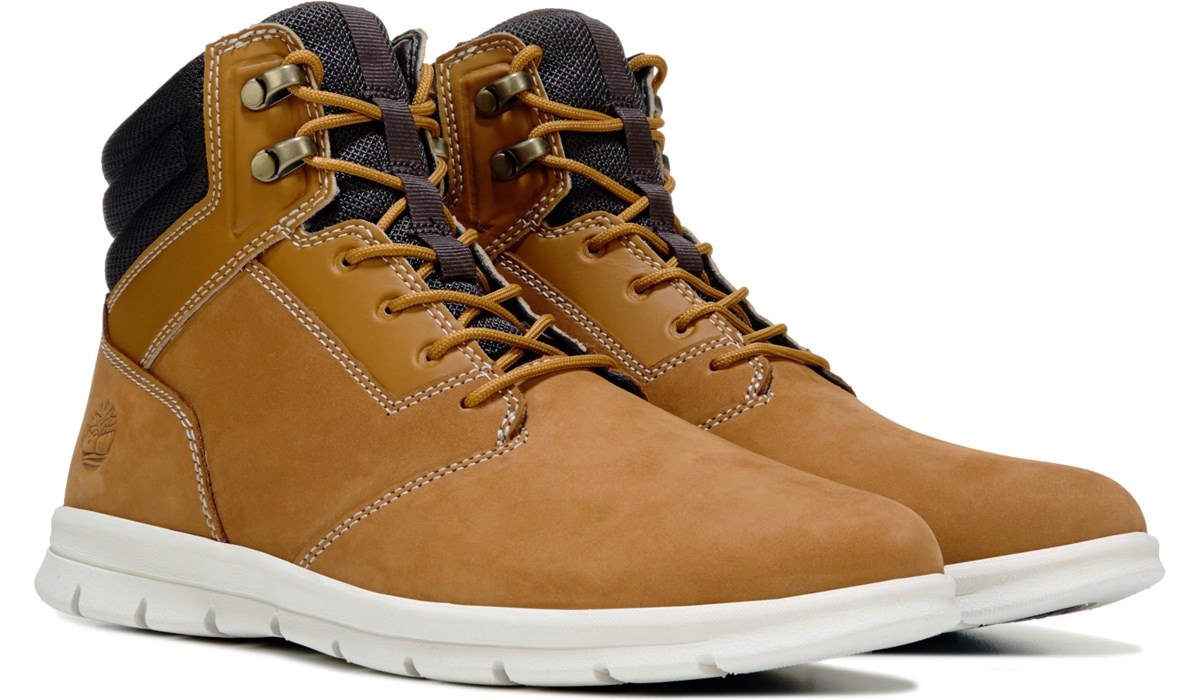 timberland men's slip on boots