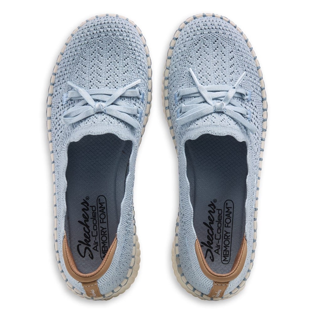 Skechers Women's Wilshire Blvd Knit Sail Crochet Slip On Shoe