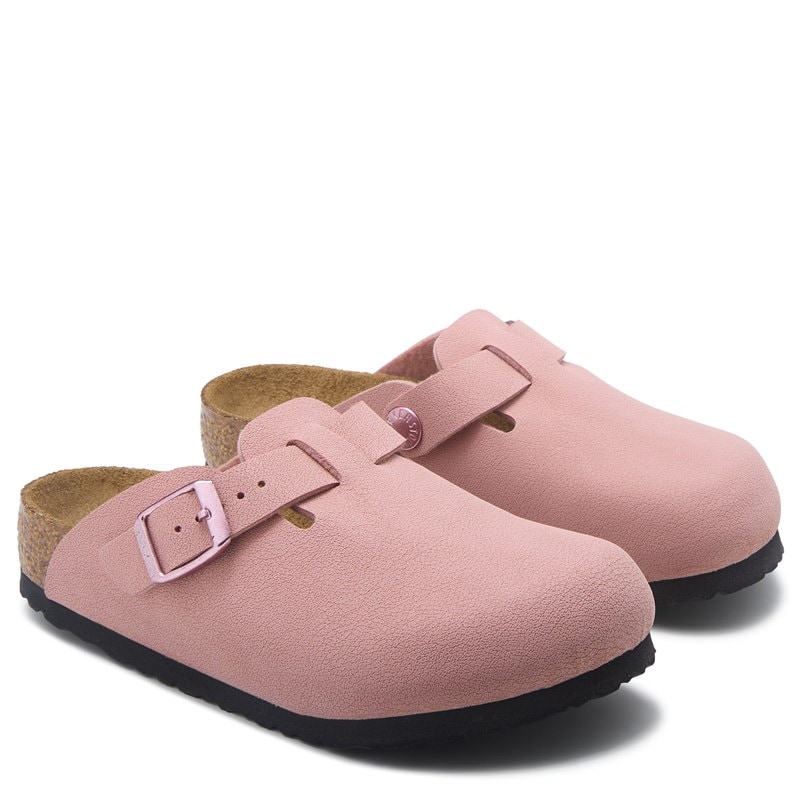 Birkenstock Kids' Boston Footbed Clog Toddler/Little Kid Shoes (Pink Clay) - Size 34.0 M