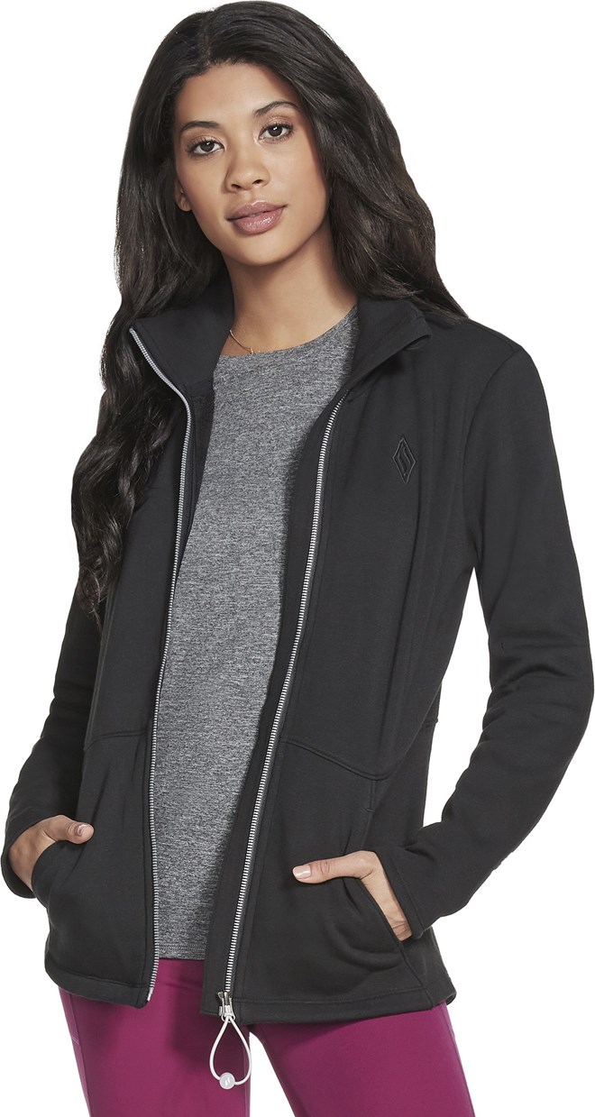 black polo hoodie white horse