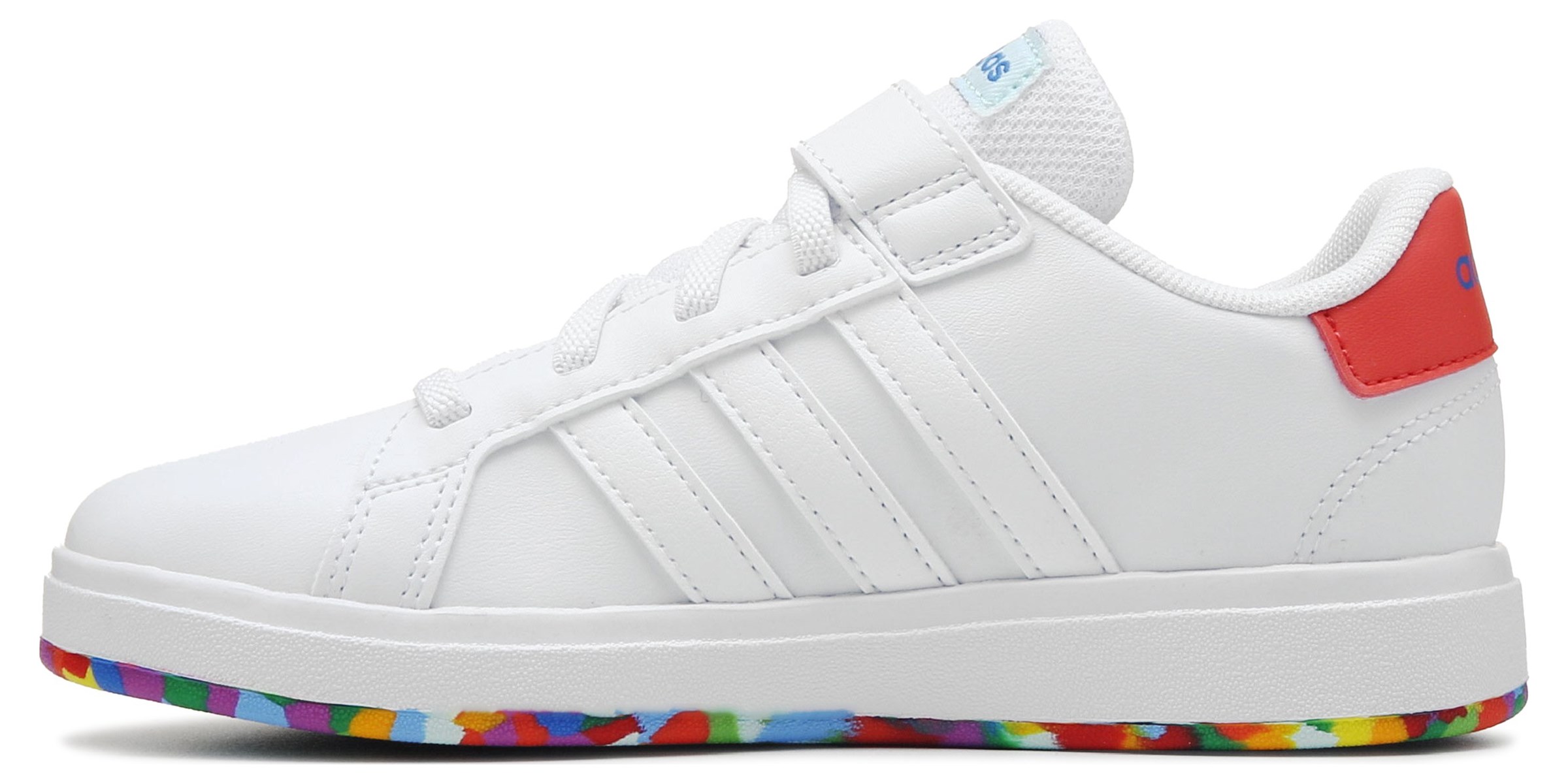 adidas Kids Grand Court 2.0 Sneaker Little Kid Famous Footwear