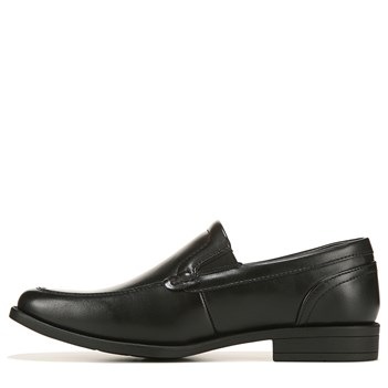 Boys Shoe Slip On Formal Shoe in Black by Beckett 