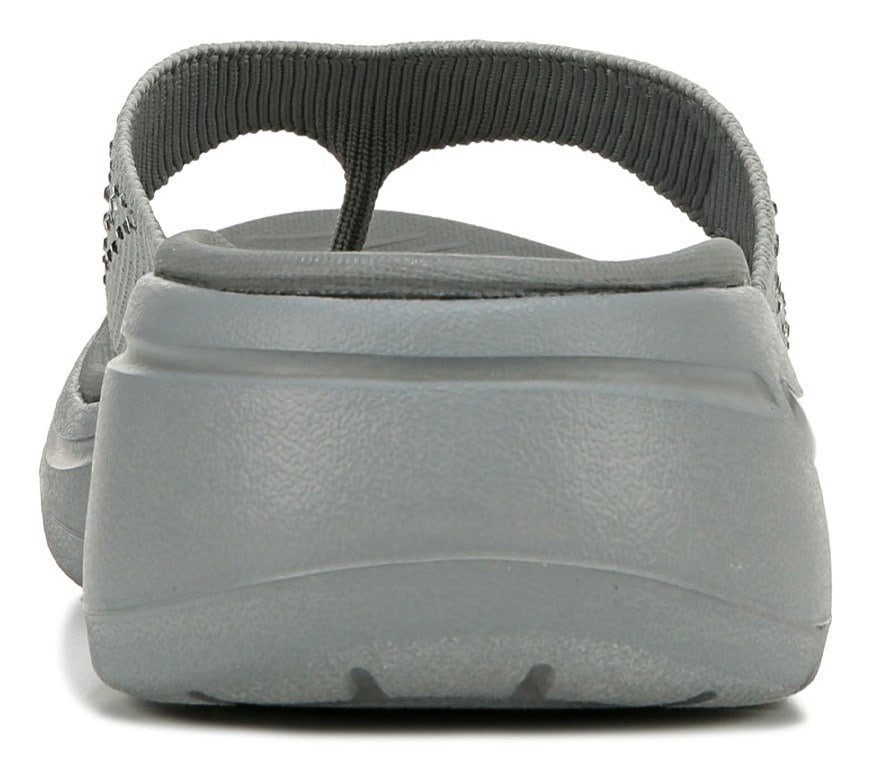 Skechers Women s Go Walk Arch Fit Dazzle Flip Flop Sandal Famous
