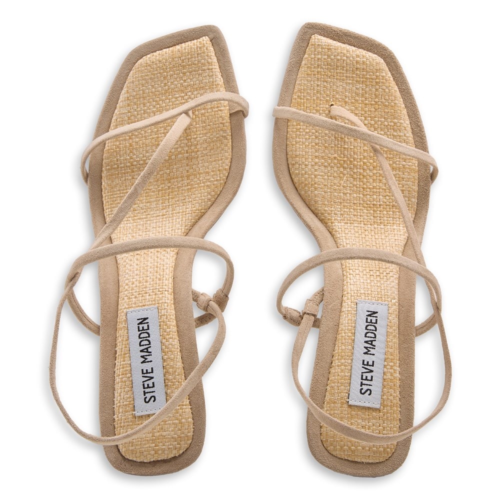 (取寄) スティーブマデン レディース ロック Steve Madden women Steve Madden Locke Champagne Steve Madden Women's Locke Dress Sandal | Famous Footwear