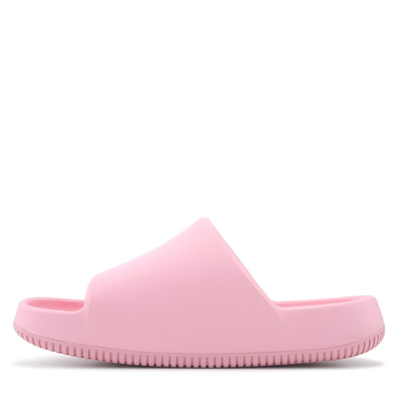 Nike Kids' Calm Slide Sandal Big Kid Sandals (Soft Pink) - Size 5.0 M