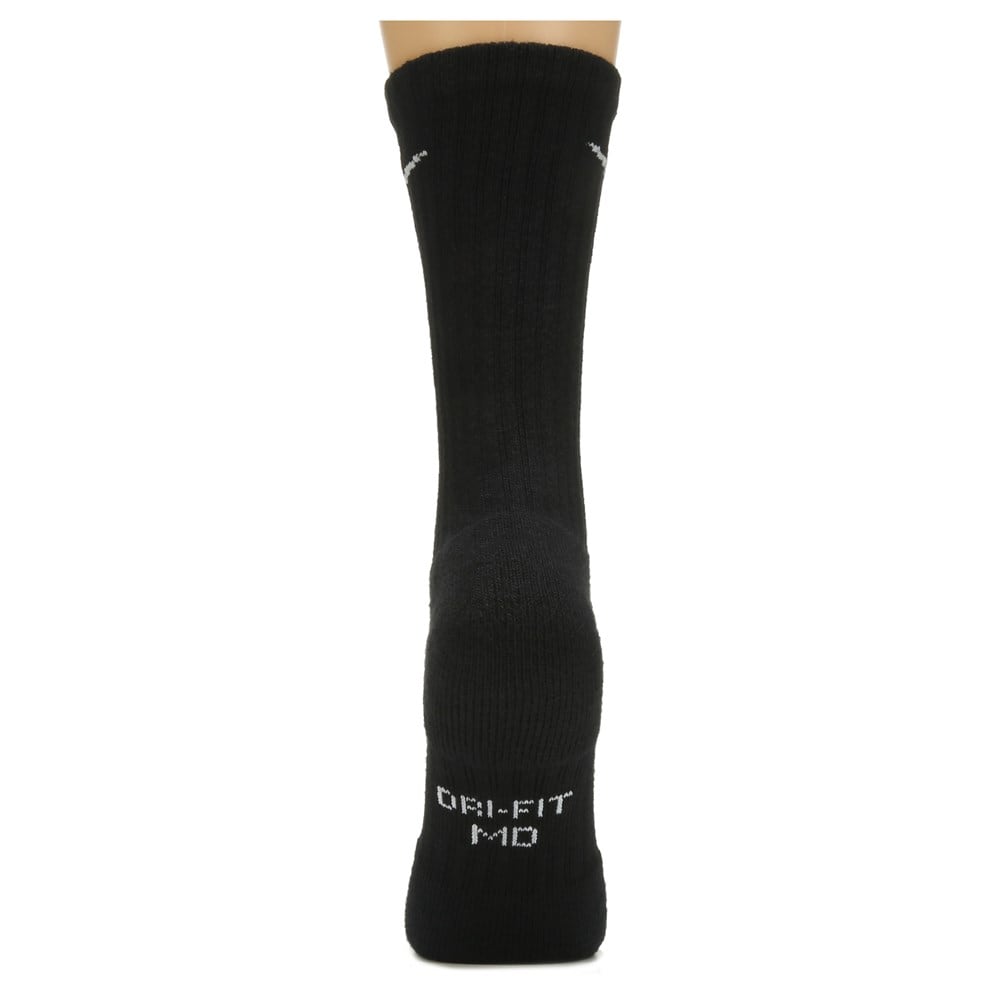 6 Pack Youth Medium Cushioned Crew Socks