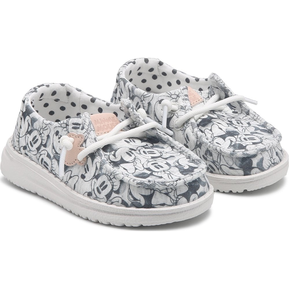 HEYDUDE Kids' Wendy Disney Minnie Mouse Slip On Shoe Toddler