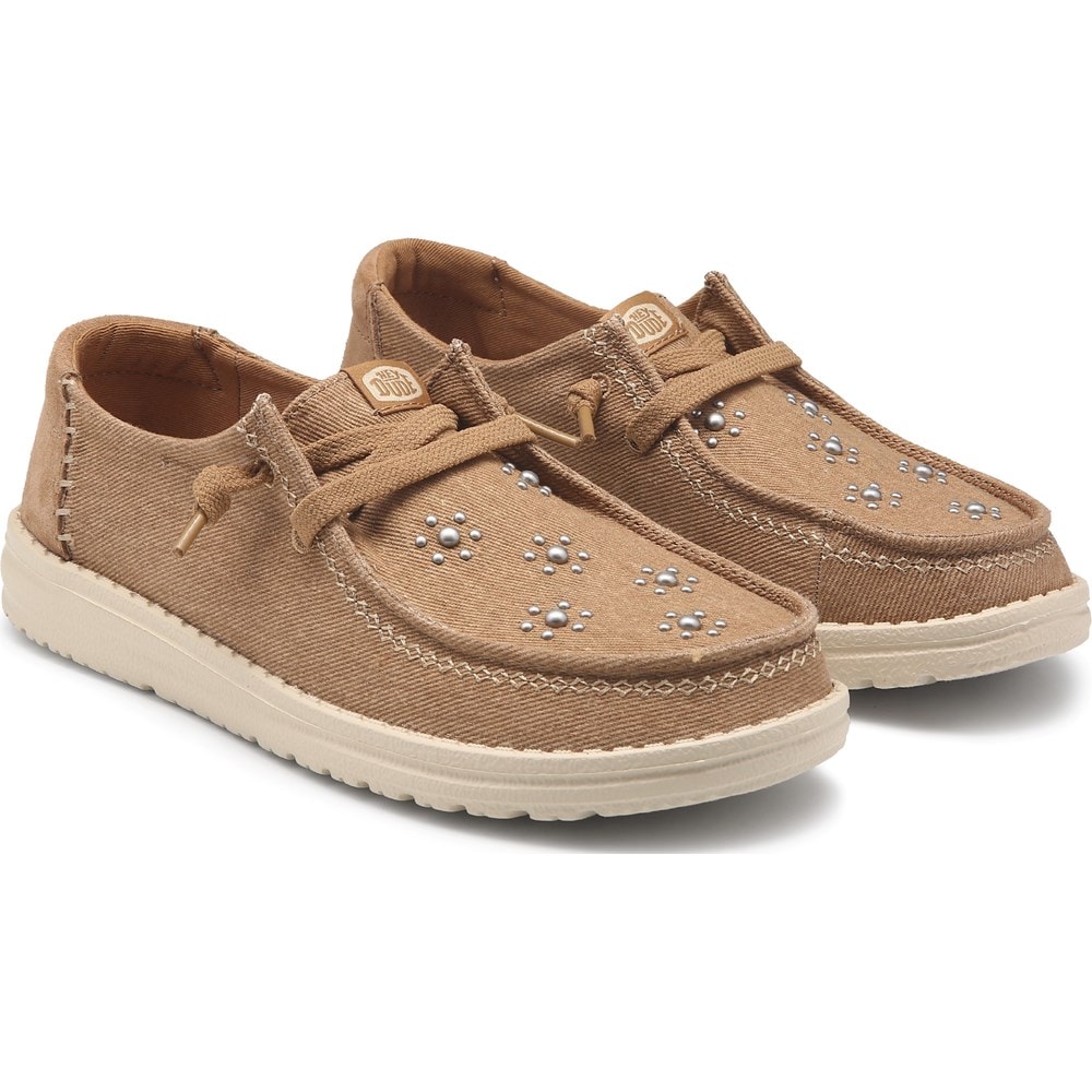 HEYDUDE Women's Wendy Star Stud Slip On Famous Footwear