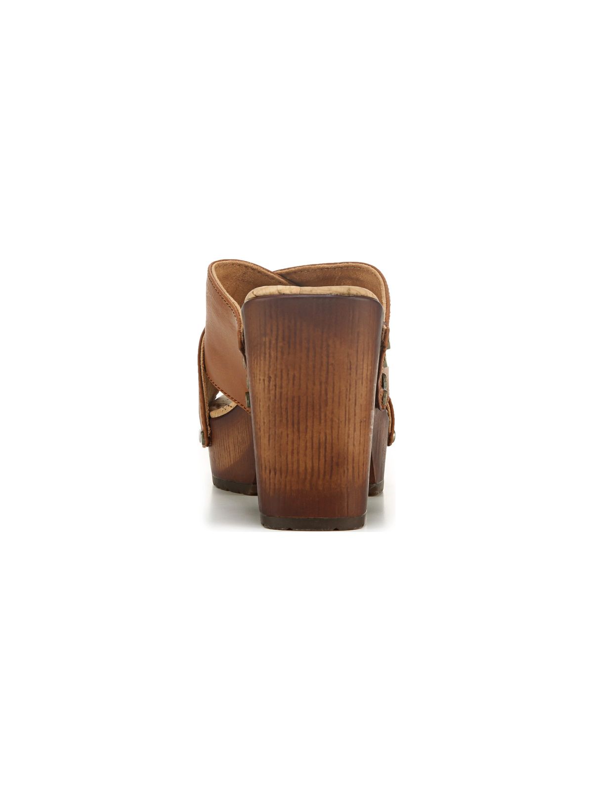 KORKS Women's Lynda Wood Dress Sandal | Famous Footwear