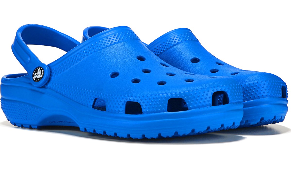 Crocs – Crocs Menu0027s Classic Clog Blue, Sandals, Famous Footwear