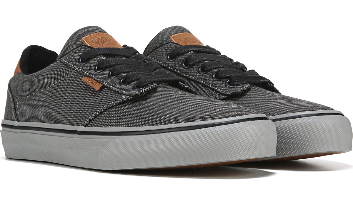 vans grey shoes