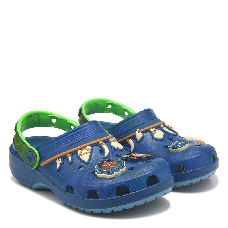 Crocs Kids' Disney Moana II Classic Clog Little/Big Kid Shoes (Maui Multi) - Size 12.0 M