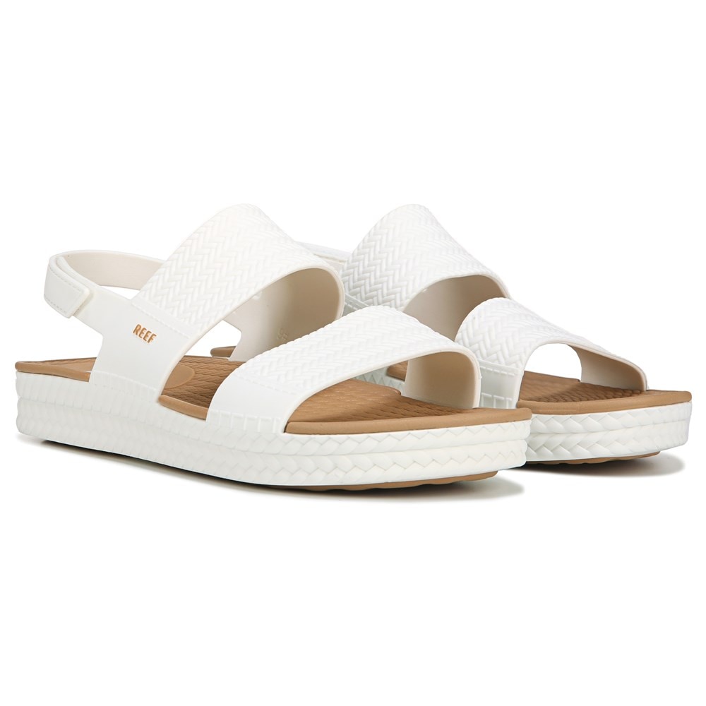 Reef rotated Womens Sandals white