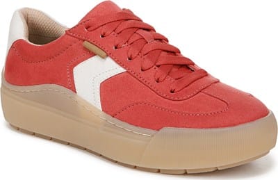 Women's Time Off Win Lace Sneaker - Red/Cherry/Pink