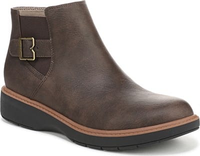 Women's Calm One Ankle Boot - Dark Brown
