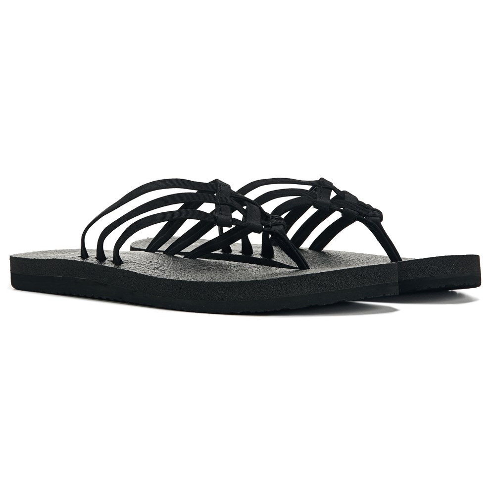 Sanuk Womens Yoga Spree 4 Flip Flops in Bittersweet India