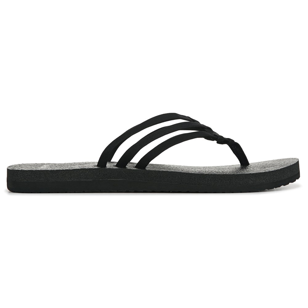 Sanuk Women's Yoga Sandy Sandals - Black