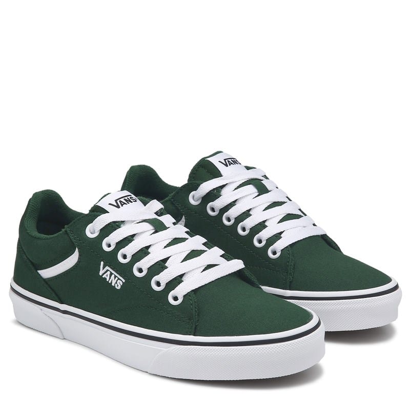 Vans Women's Seldan Low Top Sneakers (Emerald) - Size 9.5 M