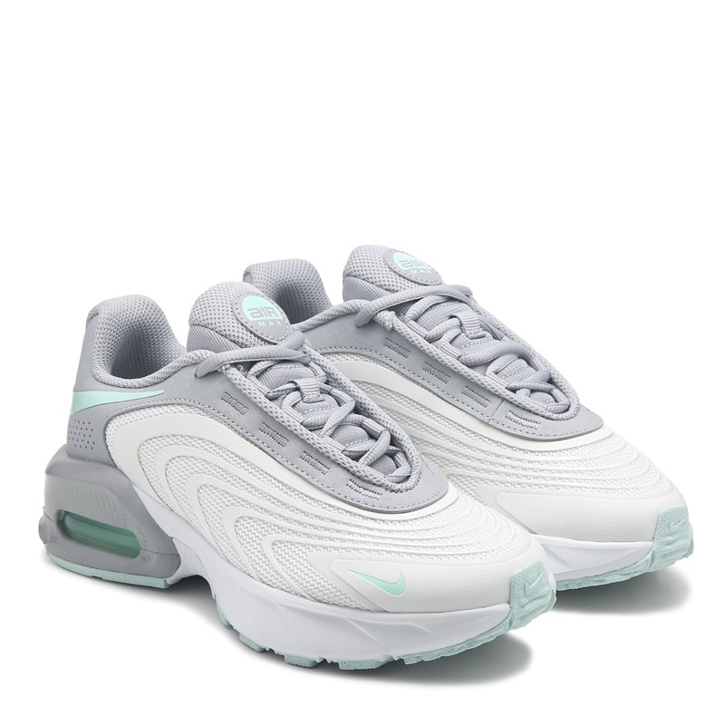 Nike Women's Air Max Fire Sneakers (White/Mint/Grey) - Size 5.0 M