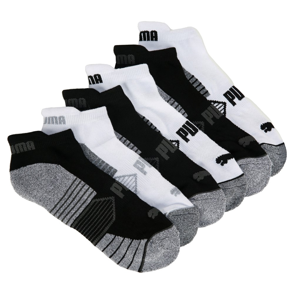 Men's 6 Pack Low Cut Tab Socks