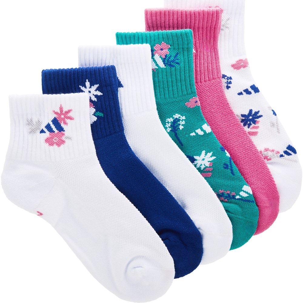 adidas Kids' Pack Cushioned Graphic Quarter Famous Footwear - Main Image