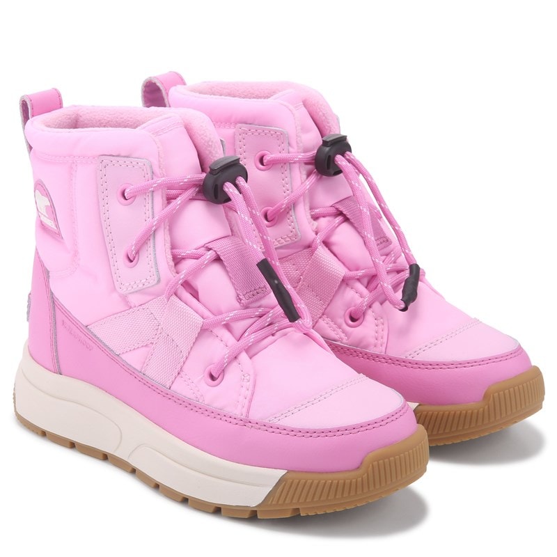 Sorel Kids' Whitney II Waterproof Winter Boot Little/Big Kid Boots (Pink) - Size 3.0 M