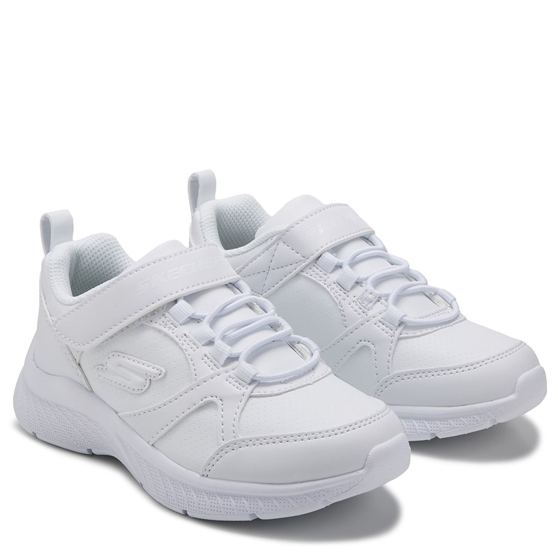 Skechers Kids' Microspec Plus School Sweets Sneaker Little/Big Kid Shoes (White) - Size 11.0 M