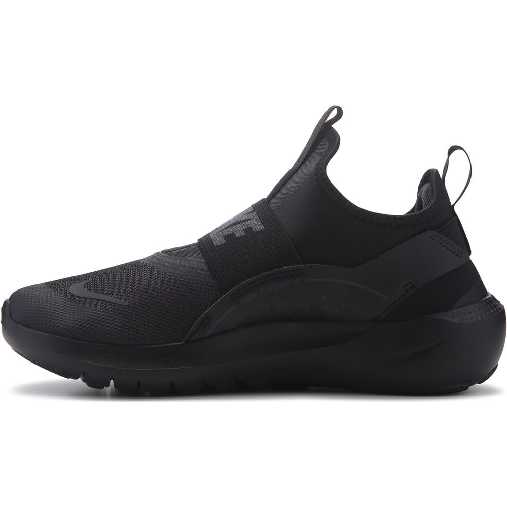 Nike Black Slip-On Foam Runner with Red Insole Dots NIKE  main image 4