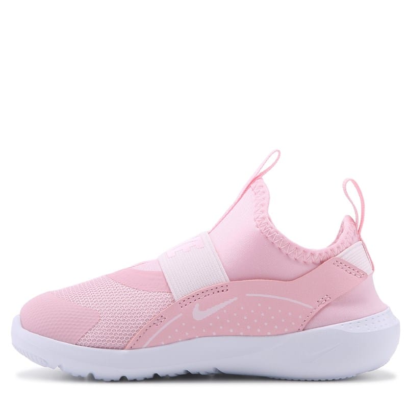 Nike Kids' Flex Runner 4 Slip On Running Shoe Toddler Shoes (Pink/White) - Size 9.0 M