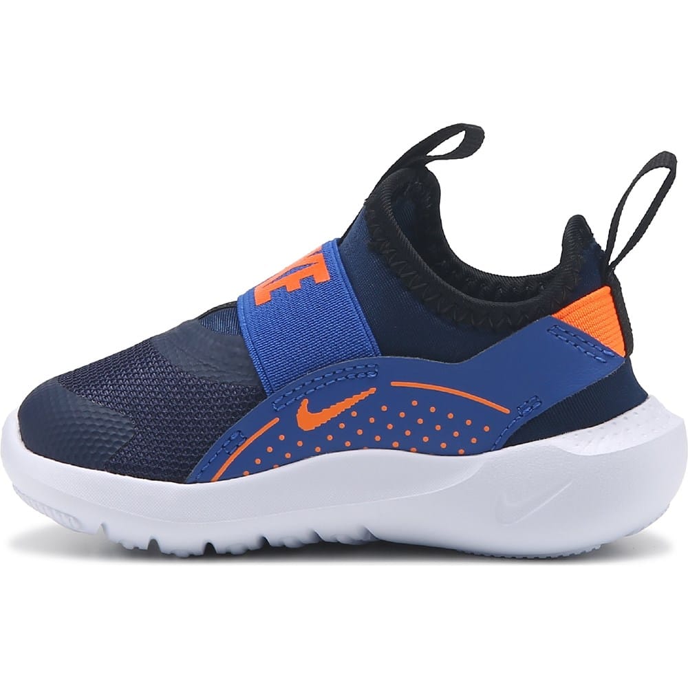 Nike Navy and Orange Running Shoes GS) Nike Flex Runner 4  main image 3