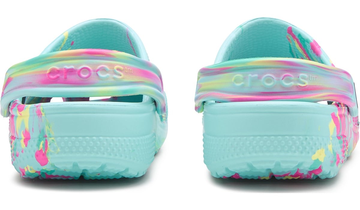Crocs Kids Marbled Pastel Crocs Crocs Classic Clog Little Kid Big