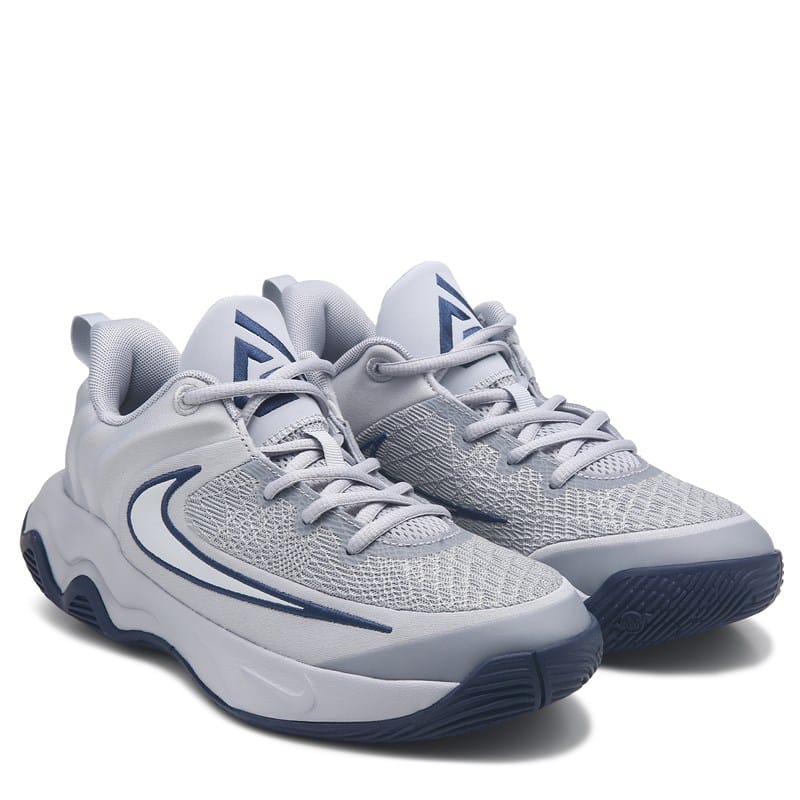 Nike Kids' Giannis Immortality 4 Basketball Shoe Big Kid Shoes (Grey) - Size 5.0 M