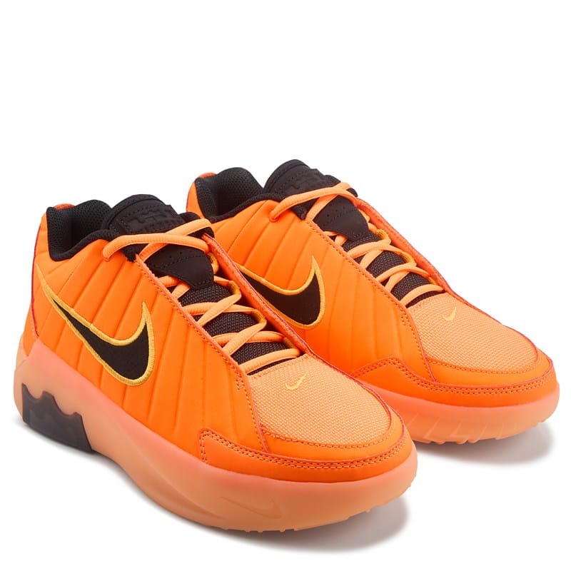 Nike Kids' Lebron Witness Vii Basketball Shoe Big Kid Shoes (Orange) - Size 7.0 M