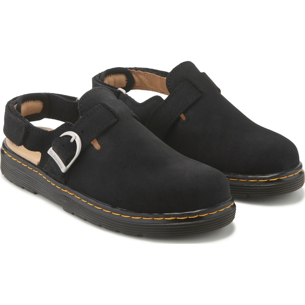 Dr. Martens Kids' Jorgie Suede Mule Big Kid | Famous Footwear
